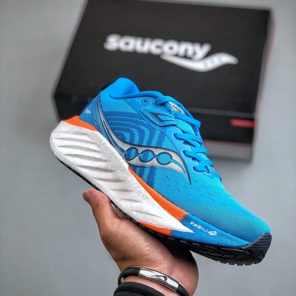 Saucony Triumph 22 Sports Jogging Shoes Blue